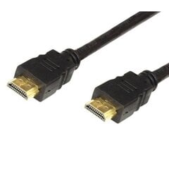 Кабель Blackmoon (51822) HDMI KABELIS 5M 24K GOLD HIGH SPEED V1.4 цена и информация | Кабели и провода | hansapost.ee