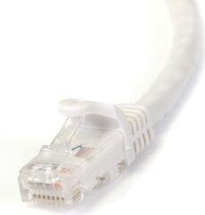 Сетевой кабель STARTECH N6PATC3MWH 3m White Gigabit цена и информация | Кабели и провода | hansapost.ee