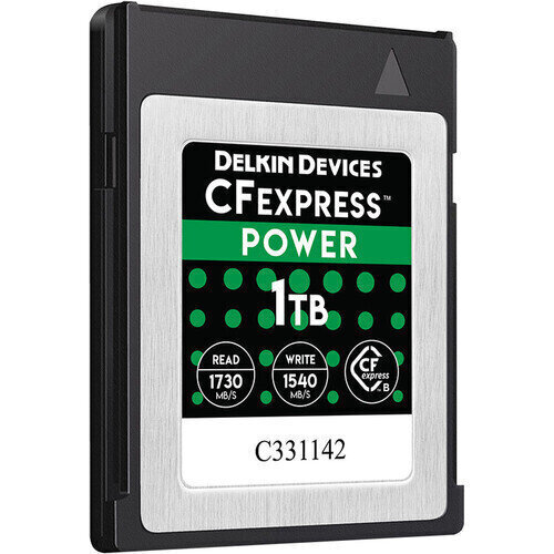 DELKIN CFEXPRESS POWER R1730/W1430 1TB hind ja info | Fotoaparaatide mälukaardid | hansapost.ee