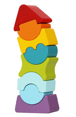 Puidust paindlik mängutorn Cubika 8 hind ja info | Beebide mänguasjad | hansapost.ee