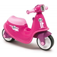 Smoby Różowy jeździk skuter Ciche koła Pink Scooter цена и информация | Игрушки для малышей | hansapost.ee