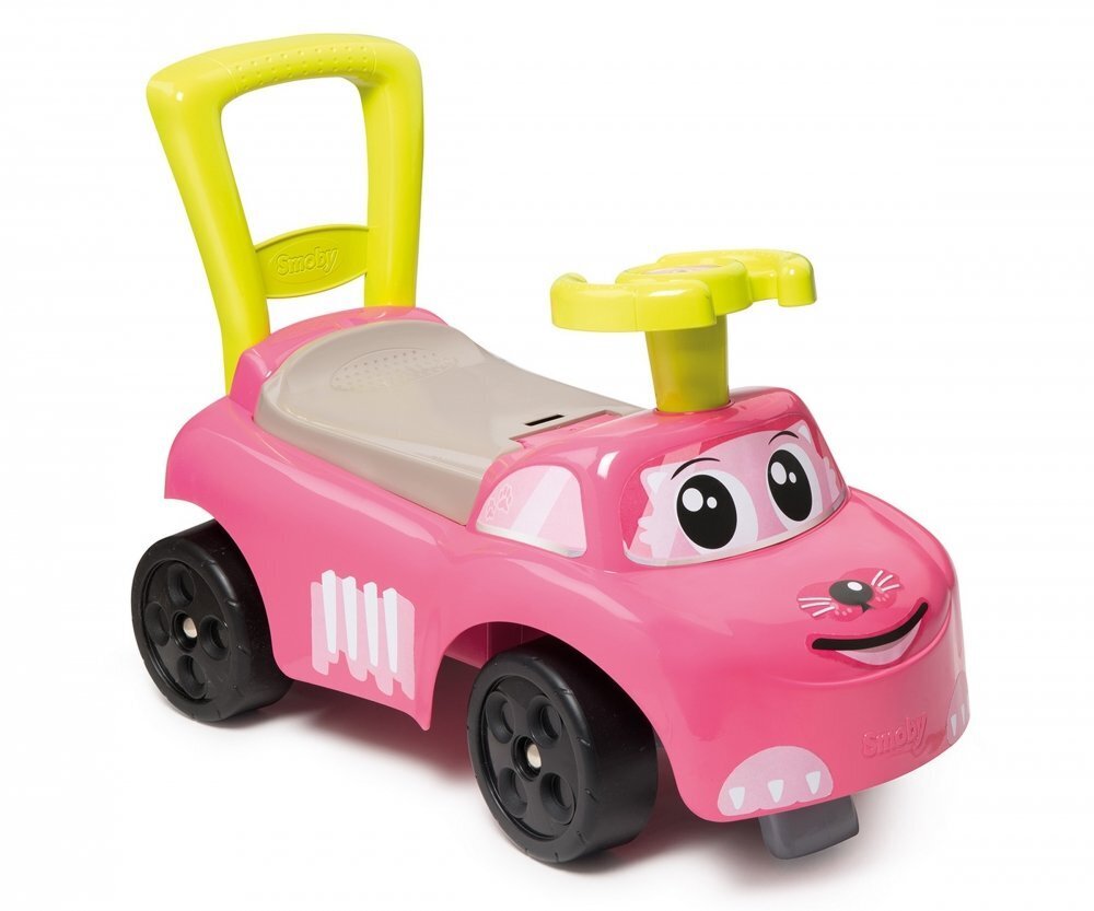 Smoby Auto Pink Ride-on lastele, 10+ kuud. hind ja info | Beebide mänguasjad | hansapost.ee
