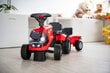 Lükatav traktor käru ja liivakasti mänguasjadega Falk 238C hind ja info | Beebide mänguasjad | hansapost.ee
