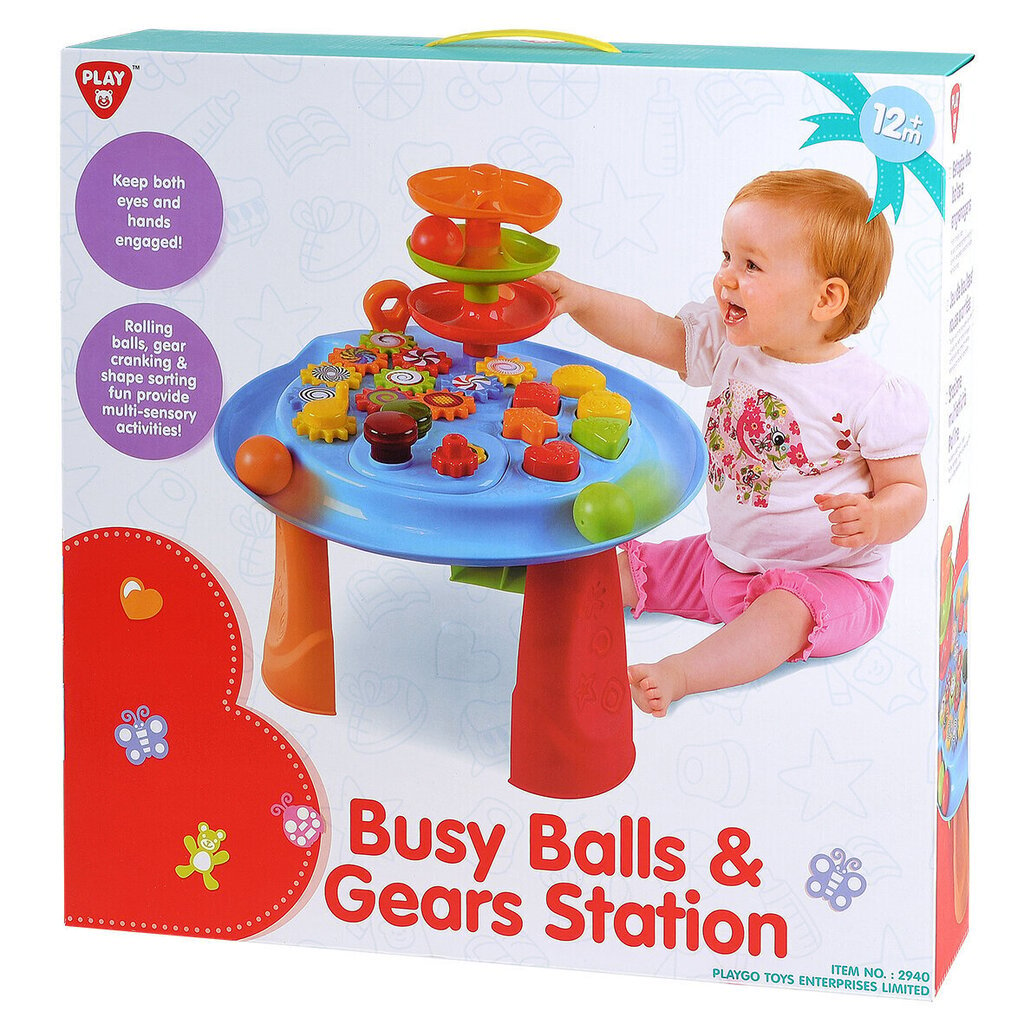 Tegevuskeskus Playgo Infant&Toddler Busy Balls & Gears Station, 2940 цена и информация | Beebide mänguasjad | hansapost.ee