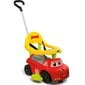 Pealeistutav auto-käimistugi käepidemega Smoby, punane цена и информация | Beebide mänguasjad | hansapost.ee