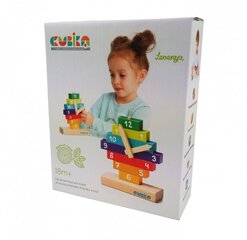 Развивающая деревянная игра Часы, Cubika цена и информация | Игрушки для малышей | hansapost.ee