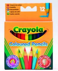 Pliiatsid Crayola 12 hind ja info | Kunstitarbed, voolimise tarvikud | hansapost.ee