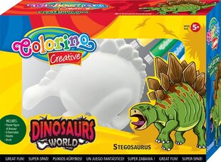 Loomekollektsioon "Dinosaurus Stegosaurus", Colorino Creative hind ja info | Arendavad laste mänguasjad | hansapost.ee