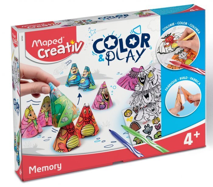 Meisterdamise komplekt Maped Creativ Color&Play Memory цена и информация | Arendavad laste mänguasjad | hansapost.ee