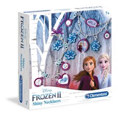 Творческий набор ожерелий Clementoni Блестящие ожерелья Frozen II, 18565 цена и информация | Развивающие игрушки для детей | hansapost.ee