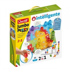 Мозаика-конструктор Quercetti Jumbo Peggy 2271, 20 д. цена и информация | Конструкторы и кубики | hansapost.ee