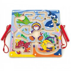 Puidust magnetmäng - labürint "Diving Track" hind ja info | Arendavad laste mänguasjad | hansapost.ee