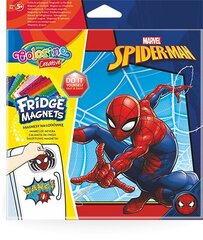 Magnetite valmistamise komplekt, Colorino Creative Marvel Spider-Man цена и информация | Развивающие игрушки для детей | hansapost.ee