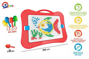 Мозаика из 340 деталей цена и информация | Technok Товары для детей и младенцев | hansapost.ee