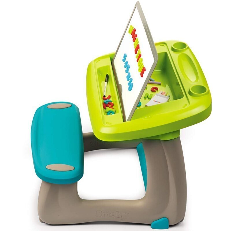 Lastelaud kahepoolse tahvli ja paljude tarvikutega Smoby цена и информация | Arendavad laste mänguasjad | hansapost.ee