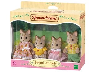Sylvanian Families семейство полосатых котят цена и информация | Игрушки для девочек | hansapost.ee