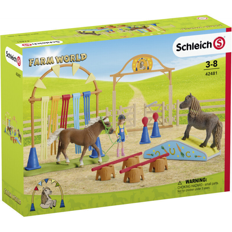 Ponide treeningväljak Schleich Farm World цена и информация | Mänguasjad tüdrukutele | hansapost.ee