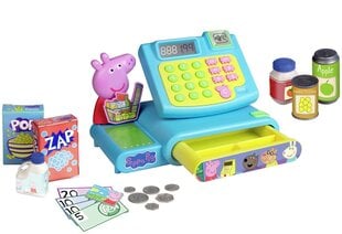 Игрушечный кассовый аппарат с аксессуарами Свинка Пеппа (Peppa Pig) цена и информация | Peppa Pig Товары для детей и младенцев | hansapost.ee