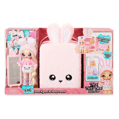 Рюкзак - игровой набор Ну! Ну! Ну! Surpise 3-в-1 с куклой Pink Bunny, розовый цена и информация | Игрушки для девочек | hansapost.ee