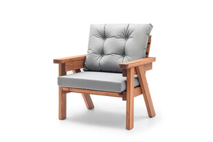 Садовое кресло Floriane Garden Abant, серый цвет цена и информация | Садовые стулья, кресла, пуфы | hansapost.ee
