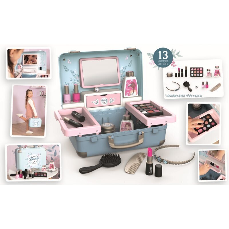 Meigikomplekt koos kohvriga Smoby My Beauty Vanity hind ja info | Mänguasjad tüdrukutele | hansapost.ee