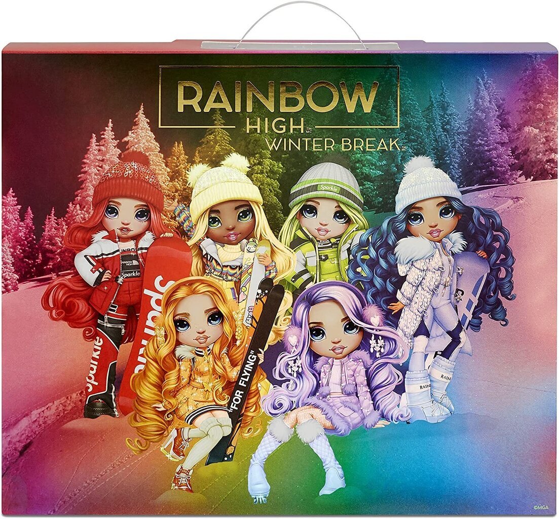 Rainbow High Winter Break Fashion Doll- Poppy Rowan (Orange) hind ja info | Mänguasjad tüdrukutele | hansapost.ee