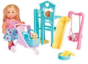 Кукла Эви со щенками в игровом парке Simba Evi Love цена и информация | Игрушки для девочек | hansapost.ee