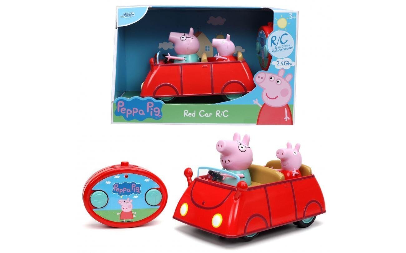 Puldiga juhitav mudelauto kujukestega Põrsas Peppa (Peppa Pig) цена и информация | Mänguasjad tüdrukutele | hansapost.ee