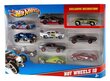 Mudelautode komplekt Hot Wheels, 10 tk., 54886 цена и информация | Mänguasjad poistele | hansapost.ee