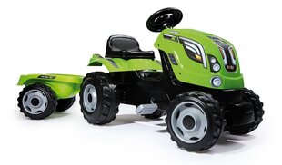 Traktor haagisega Smoby Farmer XL, roheline hind ja info | Mänguasjad poistele | hansapost.ee