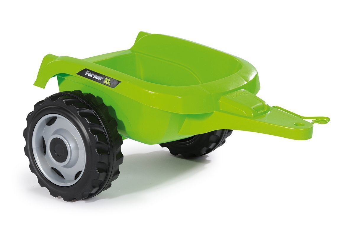 Traktor haagisega Smoby Farmer XL, roheline hind ja info | Mänguasjad poistele | hansapost.ee