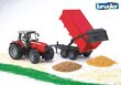 Bruder Massey Ferguson 7480 traktor järelhaagisega цена и информация | Mänguasjad poistele | hansapost.ee