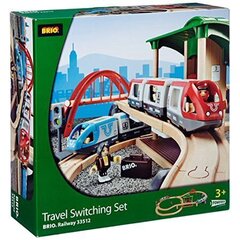 Набор поезда с рельсами Brio Railway, 33512 цена и информация | Игрушки для мальчиков | hansapost.ee