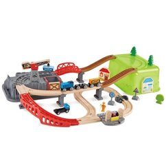 Комплект железнодорожных путей Hape, E3764 цена и информация | Игрушки для мальчиков | hansapost.ee