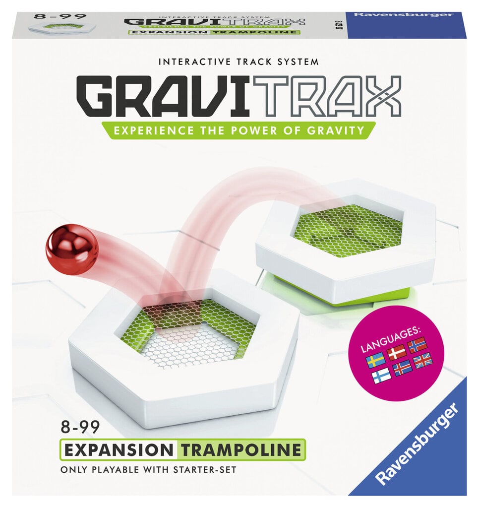 Lisaraja komplekt Gravitrax Trampoline, 26079 цена и информация | Mänguasjad poistele | hansapost.ee