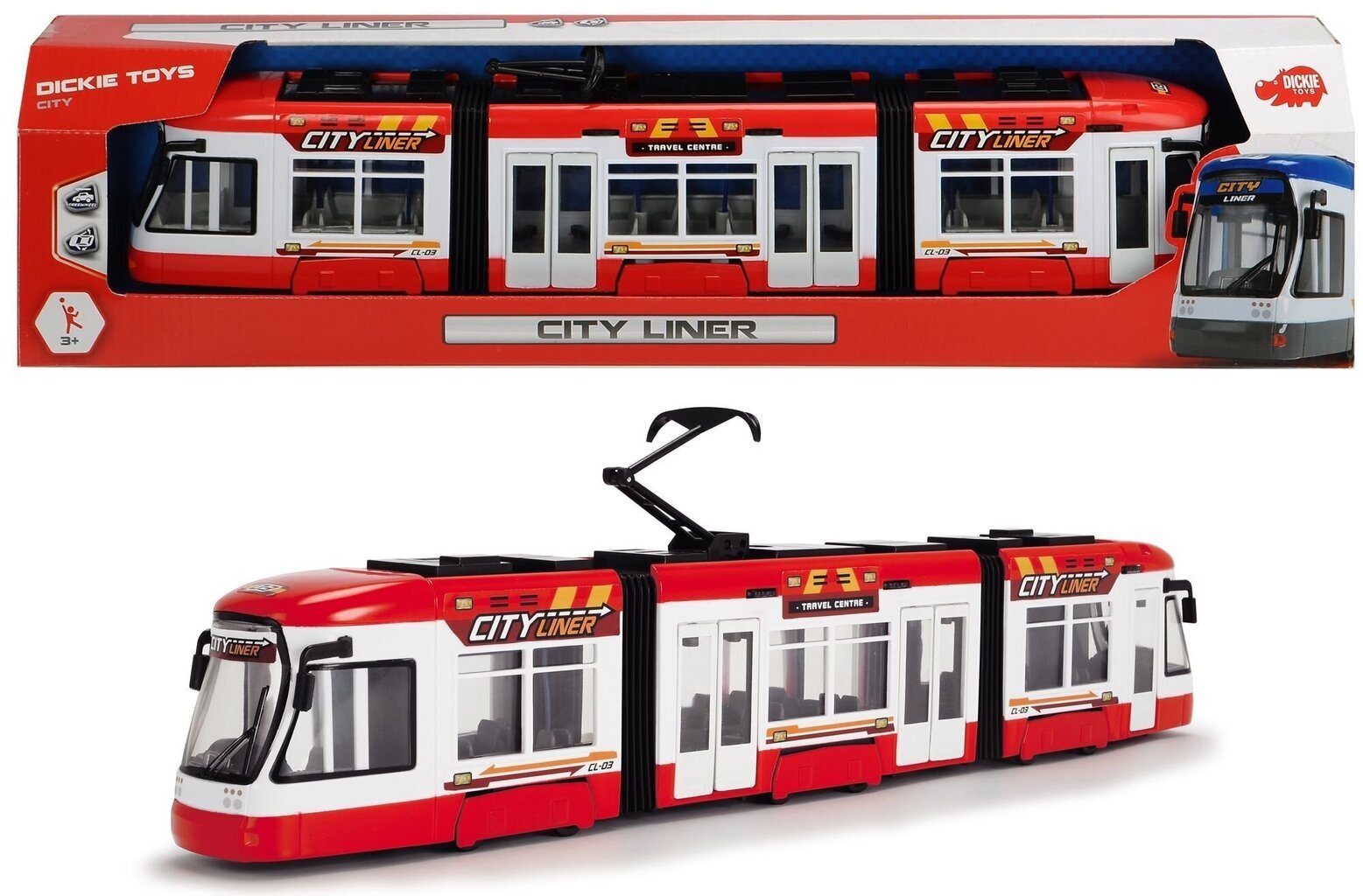 Tramm City Liner Simba Dickie Toys price and information | Mänguasjad poistele | hansapost.ee