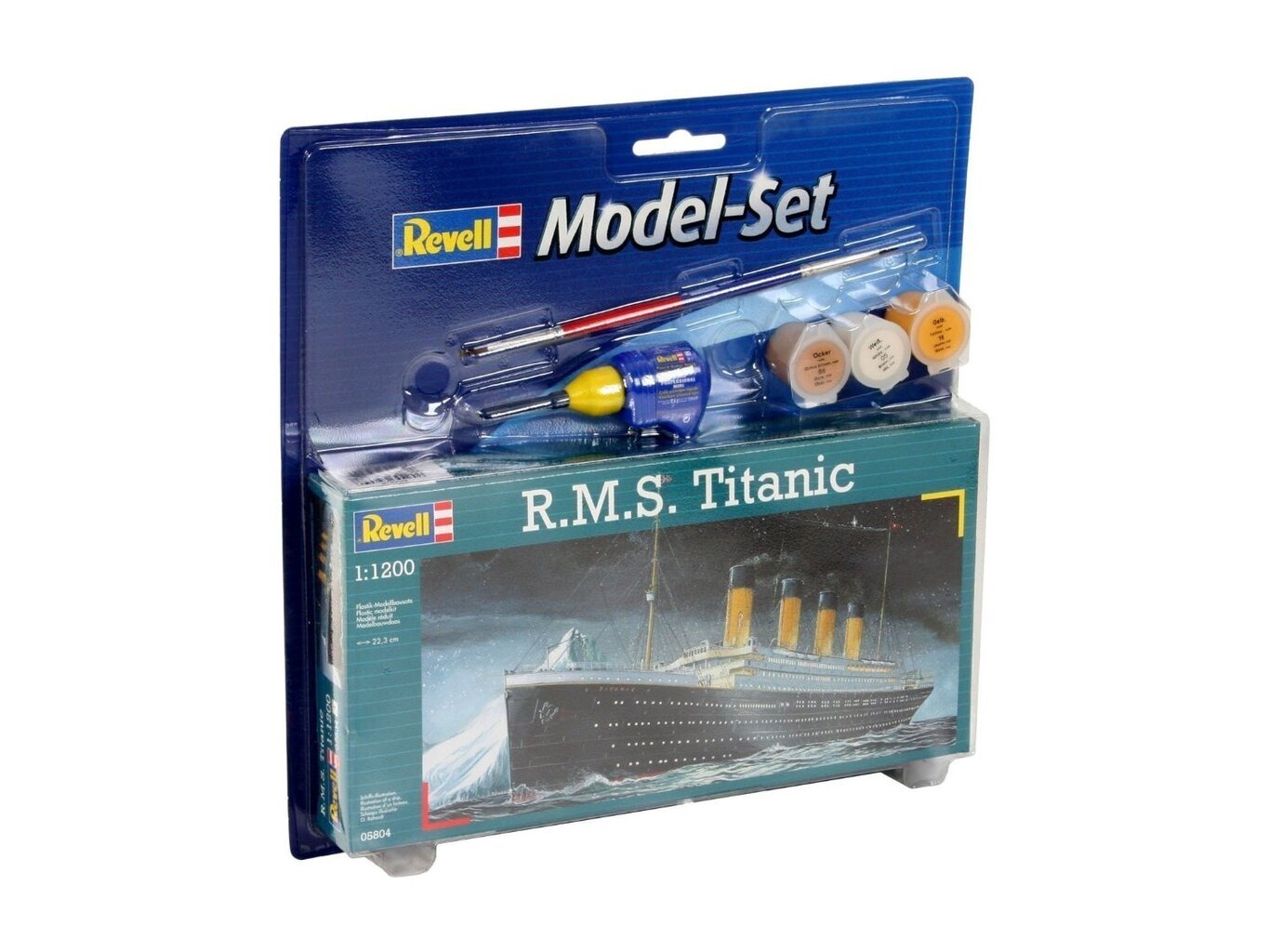 Revell - R.M.S. Titanic Gift set, 1/1200, 65804 цена и информация | Klotsid ja konstruktorid | hansapost.ee