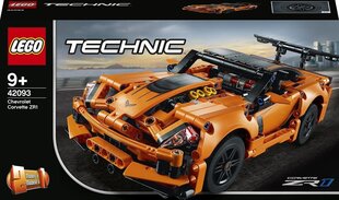 42093 LEGO® Technic Chevrolet Corvette ZR1 цена и информация | Конструкторы и кубики | hansapost.ee