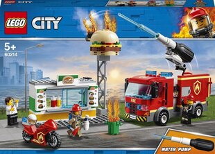 60214 LEGO® CITY Тушение пожара бара гамбургеров цена и информация | Конструкторы и кубики | hansapost.ee