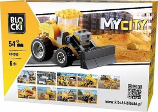 Конструктор Blocki MyCity Малый бульдозер, KB8060, 55 шт цена и информация | Конструкторы и кубики | hansapost.ee