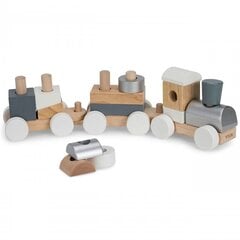 Деревянная игрушка-каталка паровозик цена и информация | Конструкторы и кубики | hansapost.ee