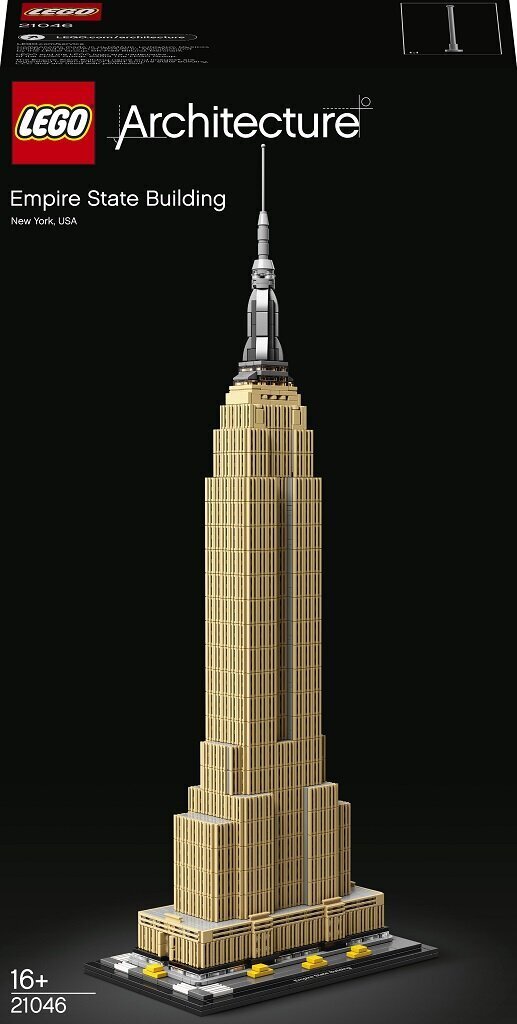 21046 LEGO® Architecture Empire State Building цена и информация | Klotsid ja konstruktorid | hansapost.ee