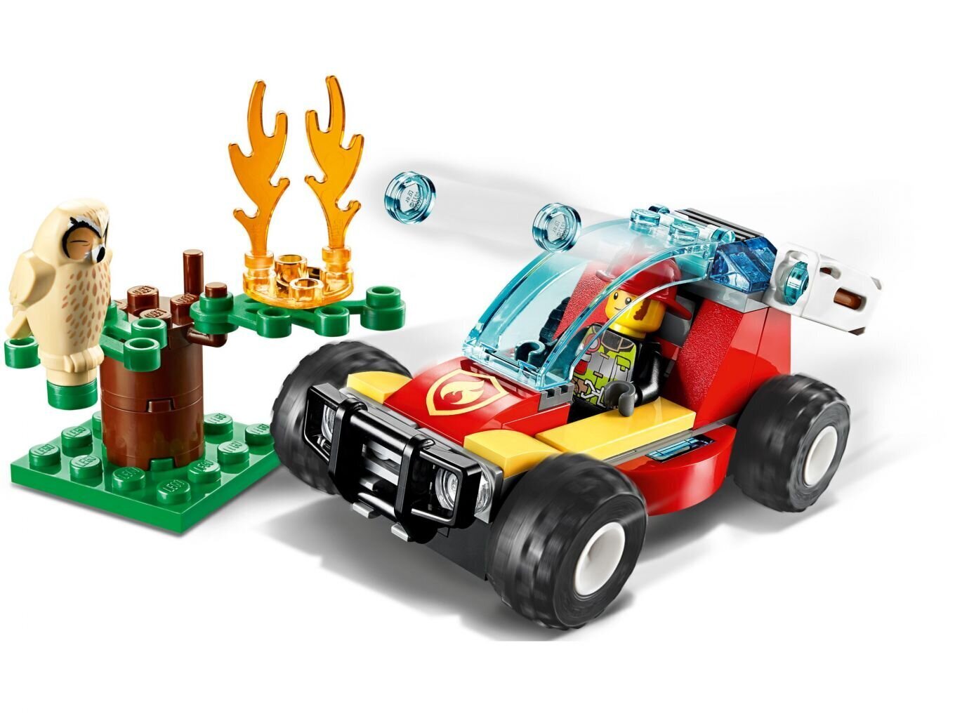 60247 LEGO® City Fire Metsatulekahju цена и информация | Klotsid ja konstruktorid | hansapost.ee