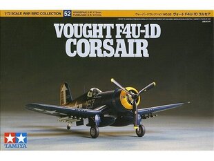 Konstruktor Tamiya - Vought F4U -1D Corsair, 1/72, 60752 price and information | Klotsid ja konstruktorid | hansapost.ee