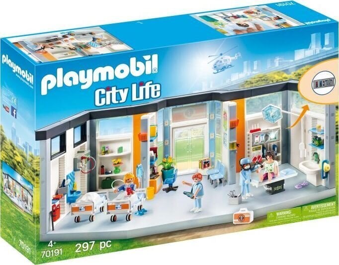 70191 PLAYMOBIL® City Life, Haiglatiib цена и информация | Klotsid ja konstruktorid | hansapost.ee