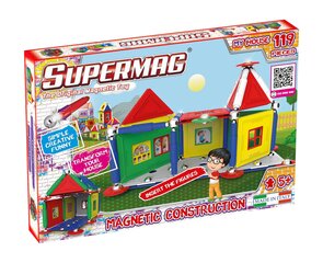 Магнитный конструктор Supermag Myhouse, 119 д. цена и информация | Конструкторы и кубики | hansapost.ee