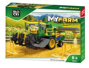 Конструктор Blocki MyFarm Combine, KB0314, 371шт. цена и информация | Конструкторы и кубики | hansapost.ee