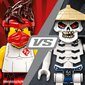 71730 LEGO® NINJAGO Kai vs Skulkin hind ja info | Klotsid ja konstruktorid | hansapost.ee