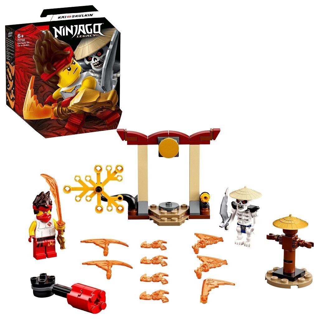 71730 LEGO® NINJAGO Kai vs Skulkin hind ja info | Klotsid ja konstruktorid | hansapost.ee