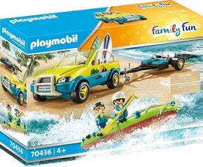 70436 PLAYMOBIL® Family Fun Rannaauto süstadega hind ja info | Klotsid ja konstruktorid | hansapost.ee